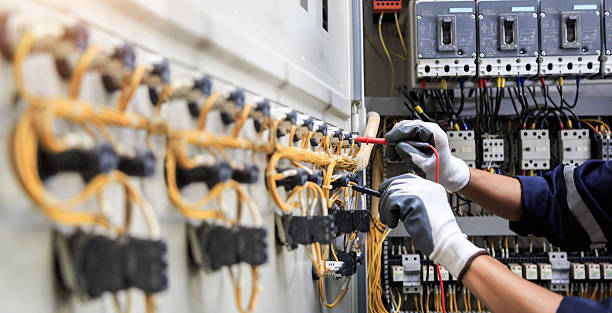 Professional Electrician technician working in Godfrey, IL